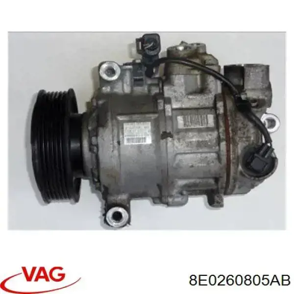 8E0260805AB VAG Compresor de aire acondicionado original y equivalente