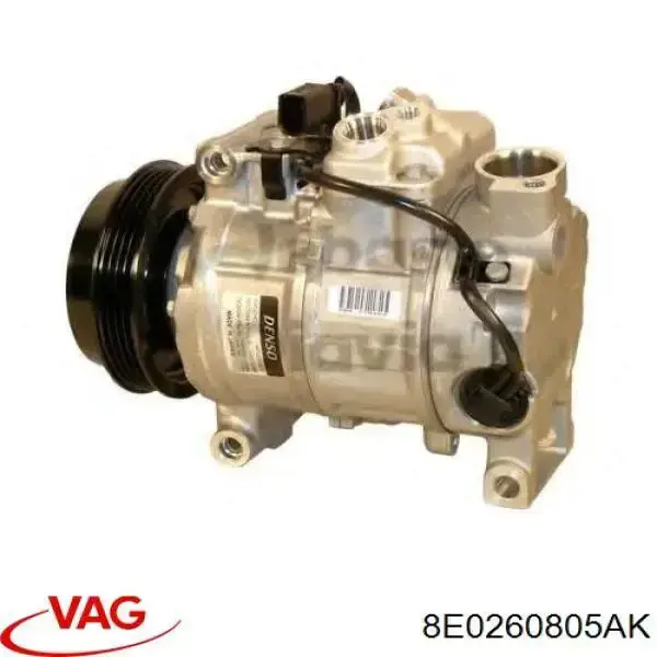 Компрессор кондиционера 8E0260805AK VAG