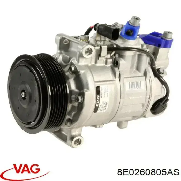 Компрессор системы кондиционирования VAG 8E0260805AS цена, от 245.86 USD