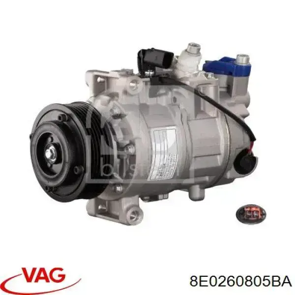 Компрессор системы кондиционирования VAG 8E0260805BA цена, от 196.28 USD