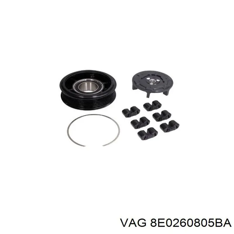 Компрессор кондиционера 8E0260805BA VAG