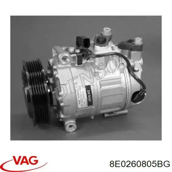 8E0260805BG VAG compressor de aparelho de ar condicionado