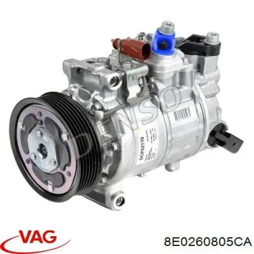 Купить 8E0260805CA VAG Компрессор климатической установки