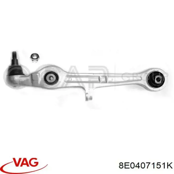 Рычаг передней подвески нижний левый/правый 8E0407151K VAG