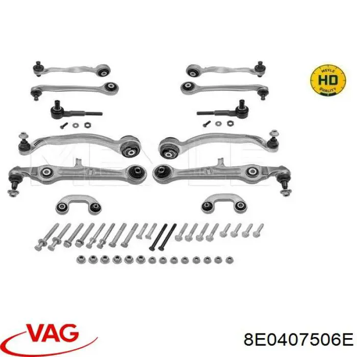 Купить 8E0407506E VAG Верхний рычаг