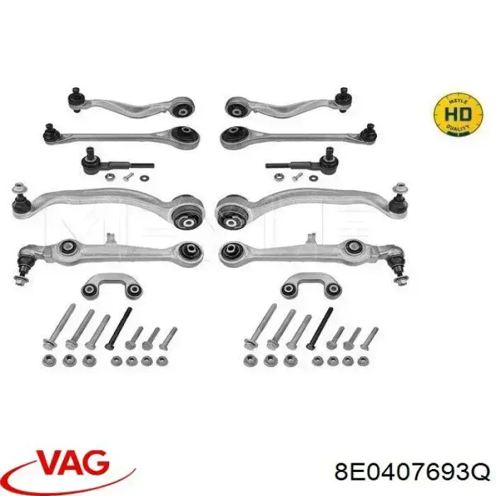 Купить 8E0407693Q VAG Рычаг передней подвески левый
