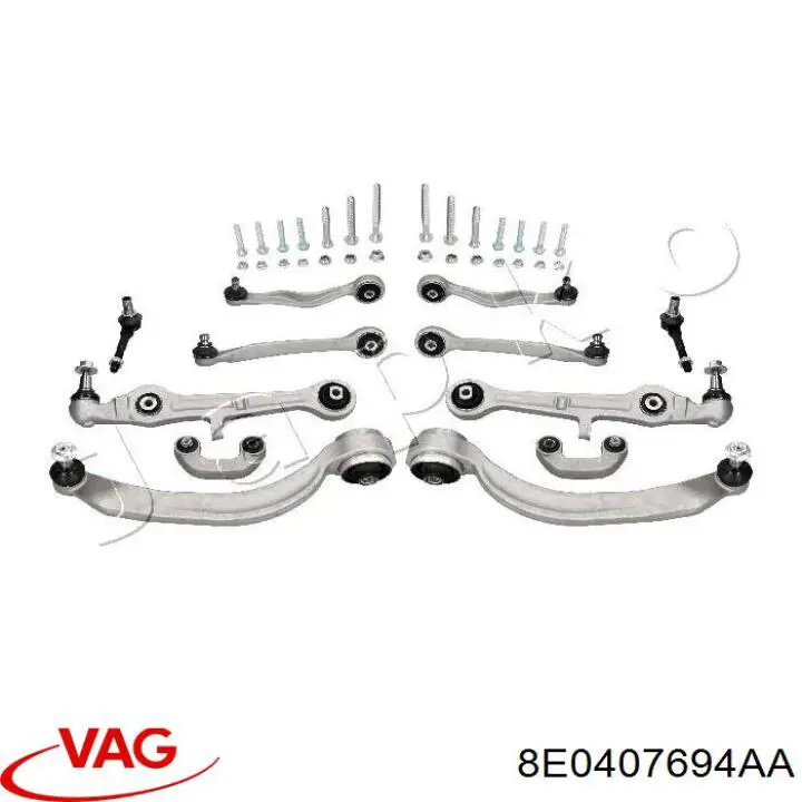 8E0407694AA VAG Рычаг передней подвески нижний, правый