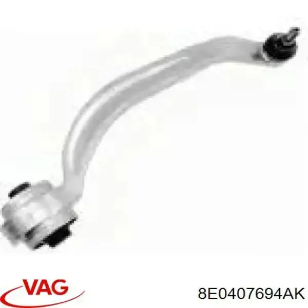 8E0407694AK VAG рычаг передней подвески нижний правый