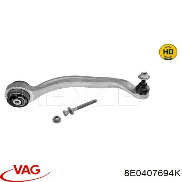 Купить 8E0407694K VAG Нижний правый рычаг передней подвески