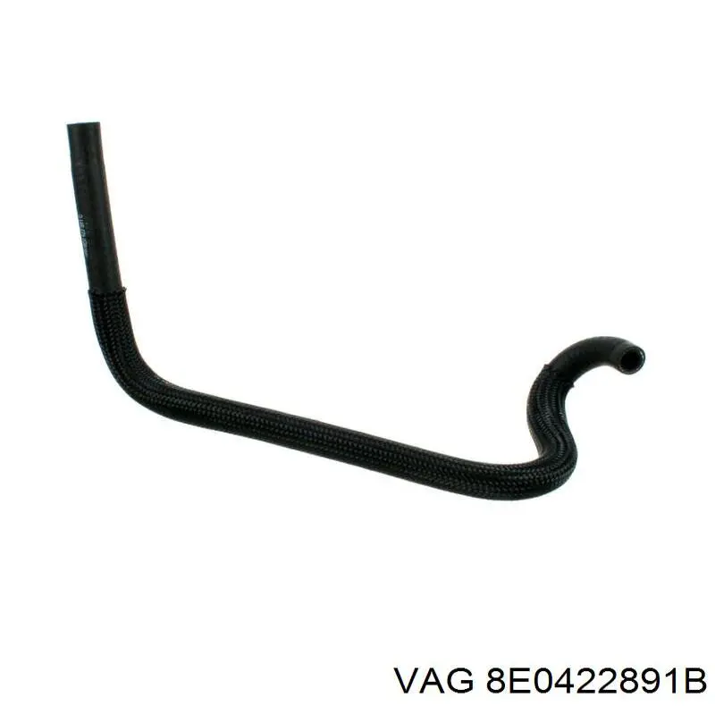 8E0422891B VAG трубка (шланг масляного радиатора, обратка (низкого давления))