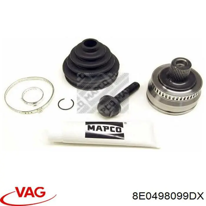 Граната колесная VAG 8E0498099DX цена, от 31.18 USD