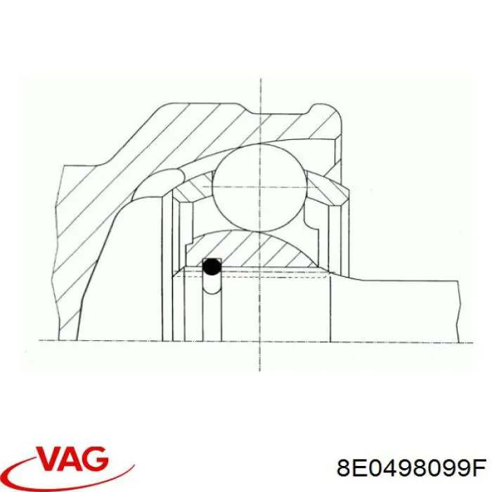 Граната колесная VAG 8E0498099F цена, от 38.37 USD