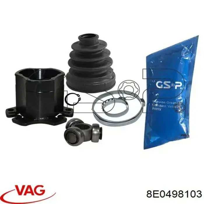 Шарнир угловых скоростей внутренний передний VAG 8E0498103 цена, от 30.14 USD