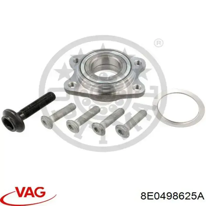 Подшипник ступицы передней/задней 8E0498625A VAG
