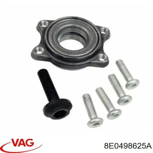 Подшипник ступицы передней/задней VAG 8E0498625A