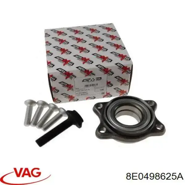 Купить 8E0498625A VAG Подшипник ступицы передней/задней
