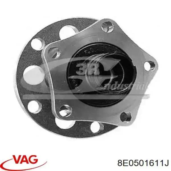 Задняя ступица 8E0501611J VAG