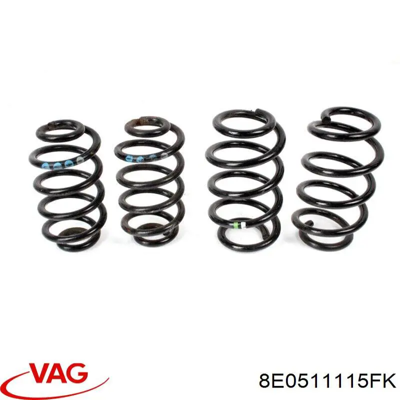 Пружина амортизатора VAG 8E0511115FK цена, от 40.92 USD
