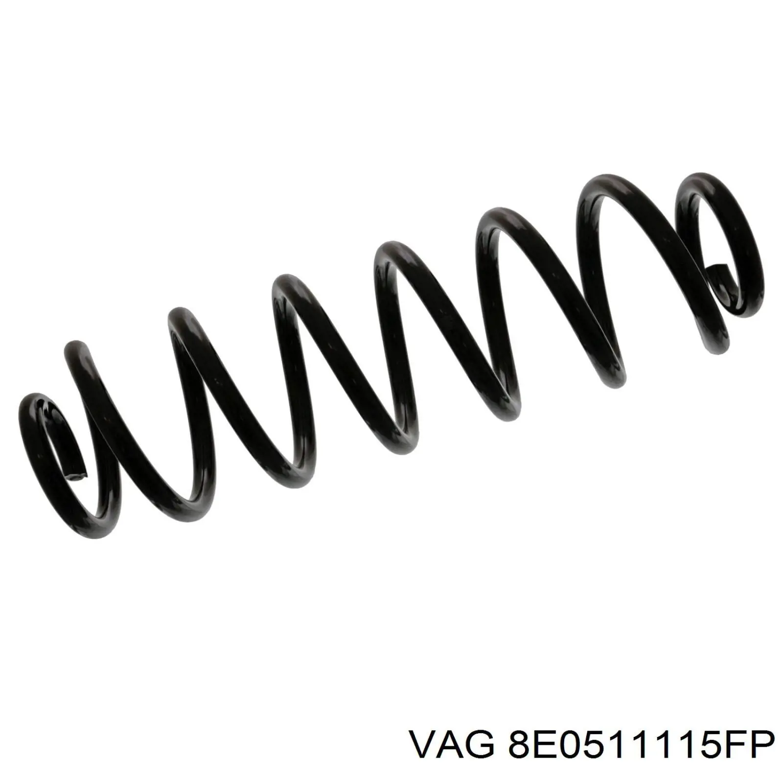 8E0511115FP VAG mola traseira