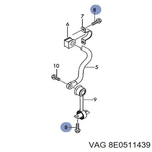  8E0511439 VAG