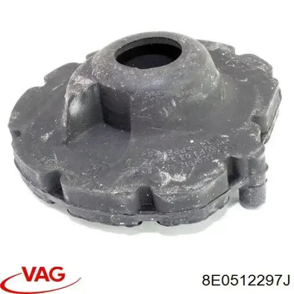 8E0512297J VAG Проставка (резиновое кольцо) пружины задней нижняя