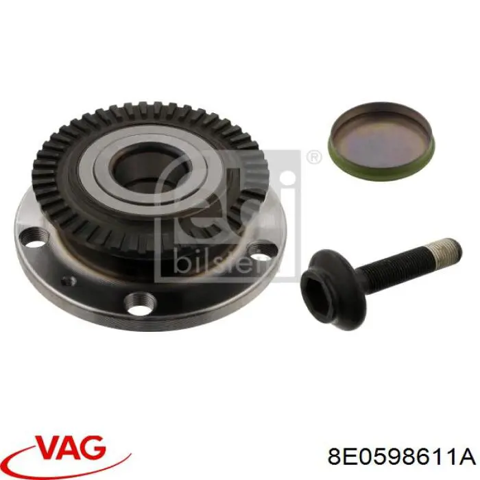 Ступицы задних колес VAG 8E0598611A цена, от 47.34 USD