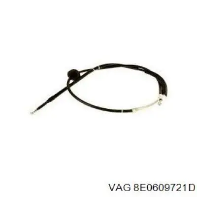 Трос ручного тормоза задний VAG 8E0609721D цена, от 16.35 USD