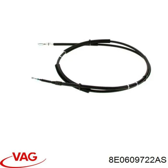 Купить 8E0609722AS VAG Задний правый трос ручника