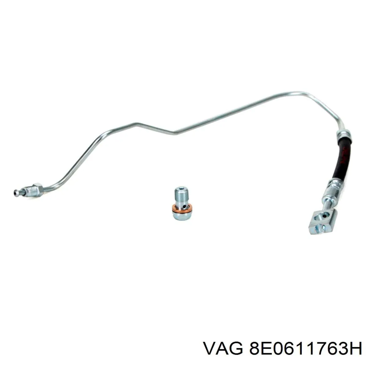 Шланг тормозной задний, левый VAG 8E0611763H цена, от 20.80 USD