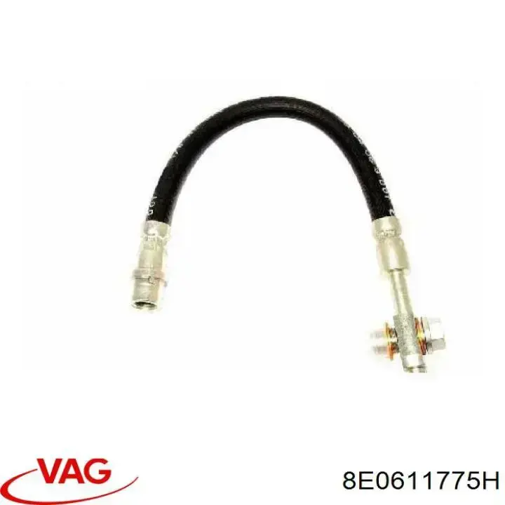 Купить 8E0611775H VAG Задний тормозной шланг