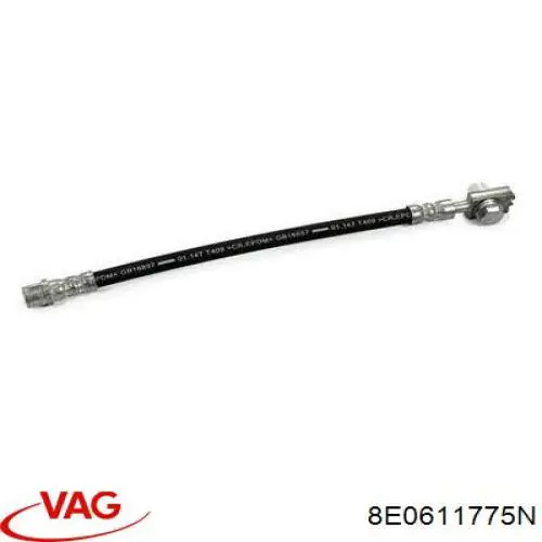 Шланг тормозной задний VAG 8E0611775N