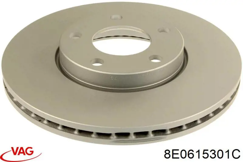 8E0615301C VAG диск тормозной передний