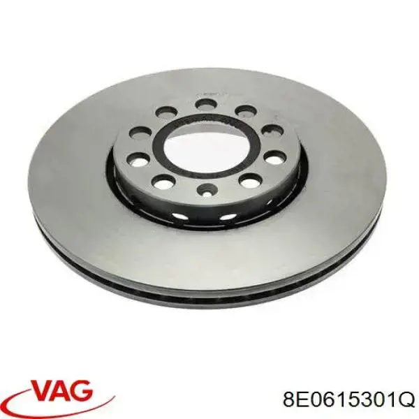 Disco do freio dianteiro VAG 8E0615301Q
