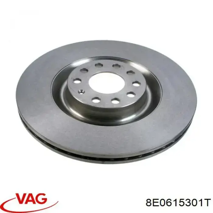 8E0615301T VAG диск тормозной передний