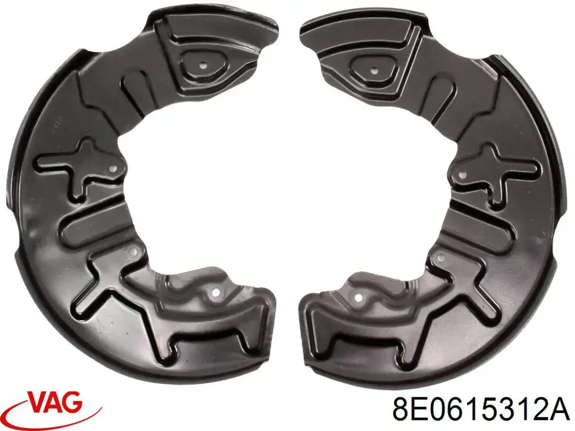 Щиток тормозного диска переднего VAG 8E0615312A цена, от 9.88 USD