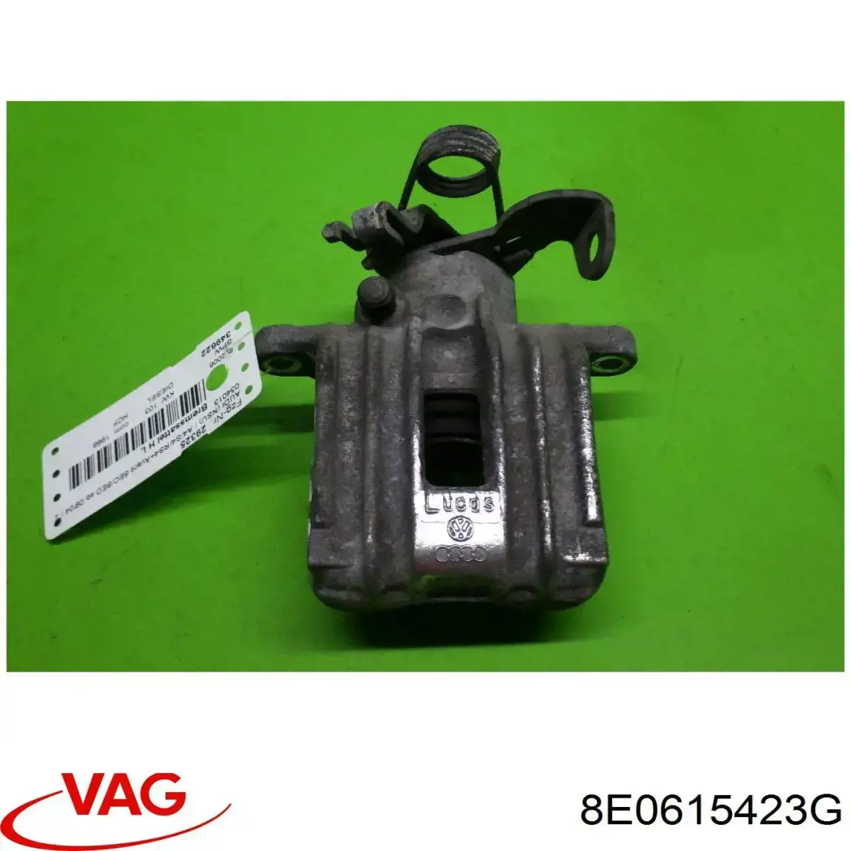 Суппорт тормозной левый задний VAG 8E0615423G