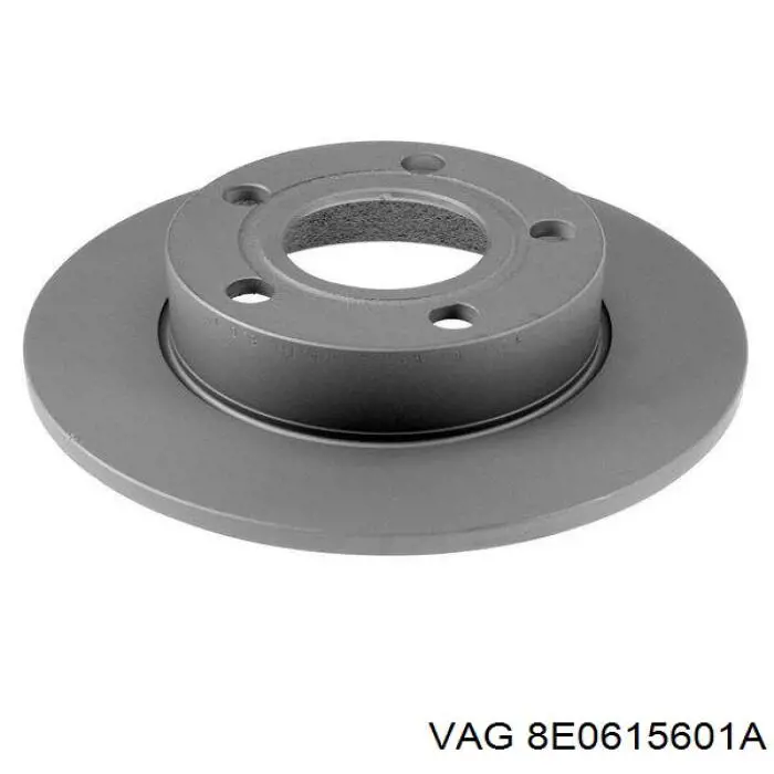 8E0615601A VAG диск тормозной задний