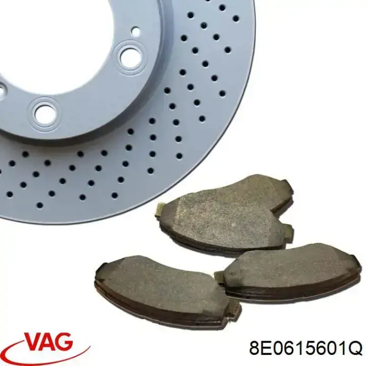 Задний тормозной диск VAG 8E0615601Q цена, от 32.55 USD