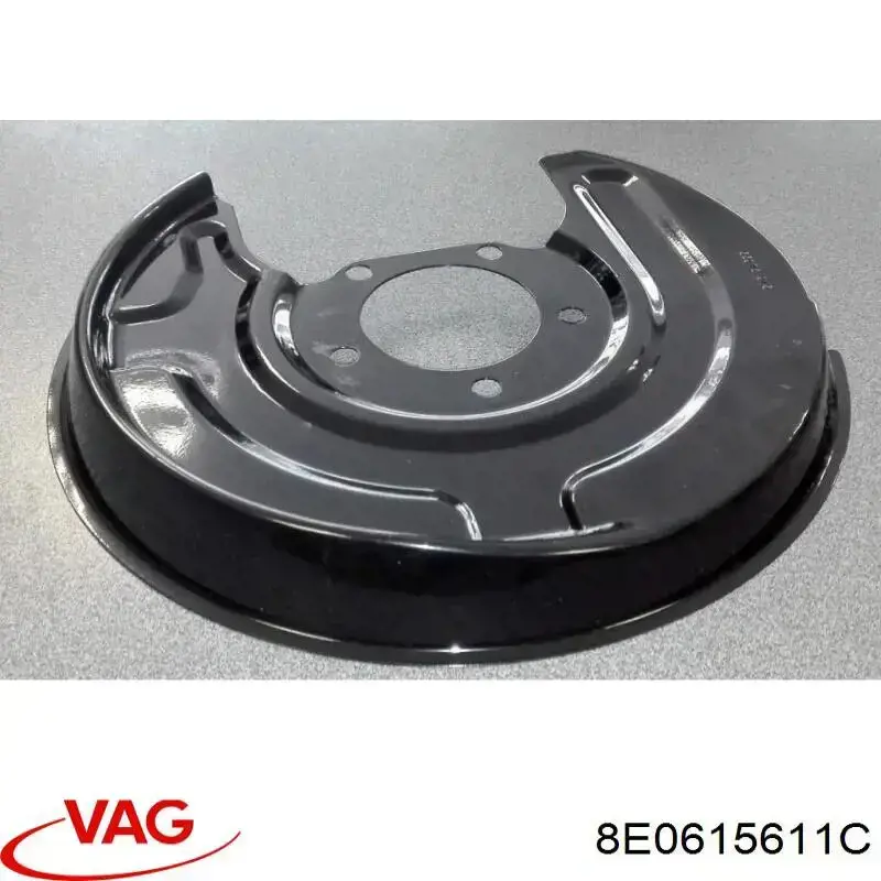 Кожух тормозного диска заднего левый VAG 8E0615611C