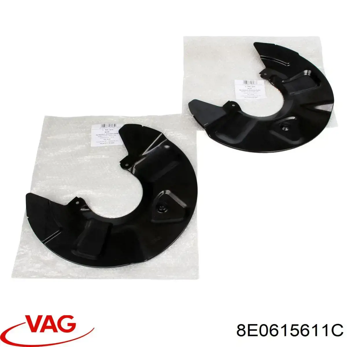 8E0615611C VAG Пыльник тормозного диска заднего левый