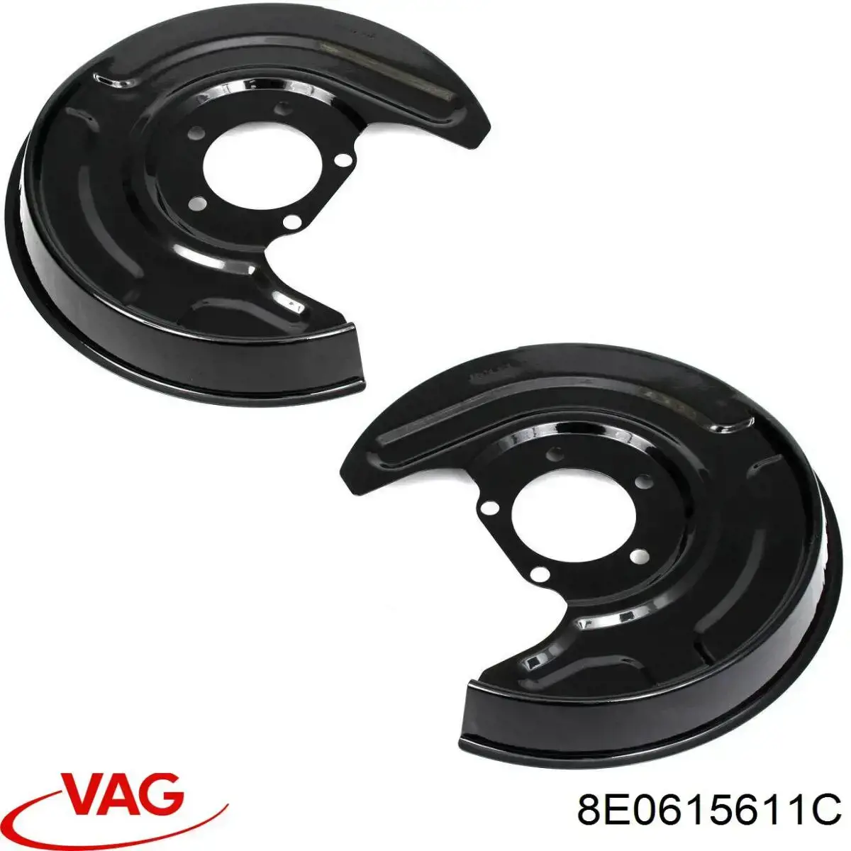 Щиток тормозного диска заднего левый VAG 8E0615611C цена, от 14.29 USD