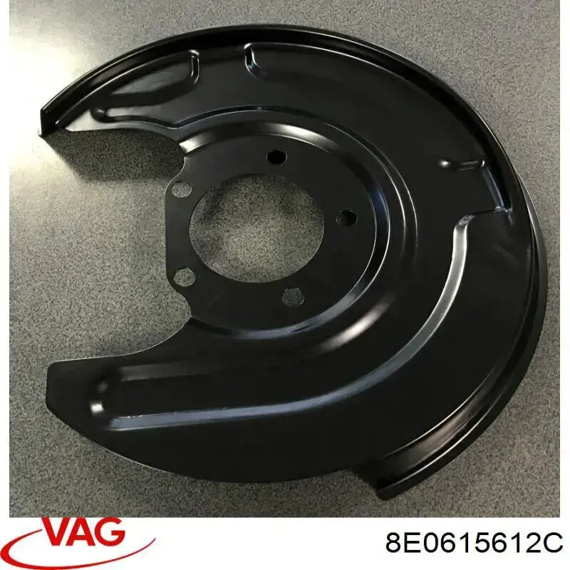 Щиток тормозного диска заднего правый VAG 8E0615612C цена, от 12.67 USD