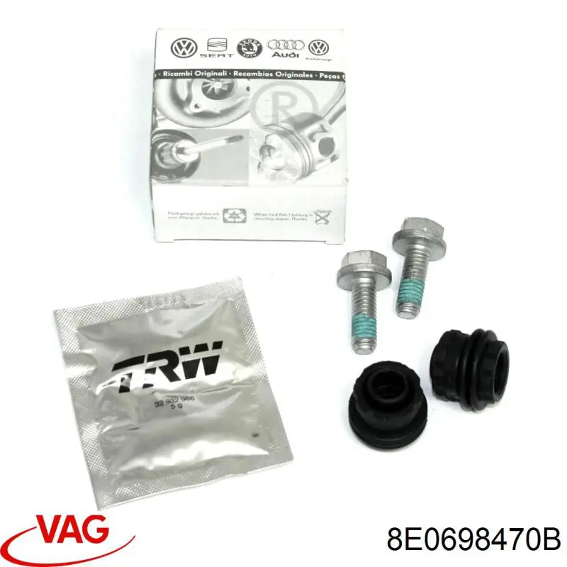 Ремкомплект тормозной системы VAG 8E0698470B цена, от 3.12 USD