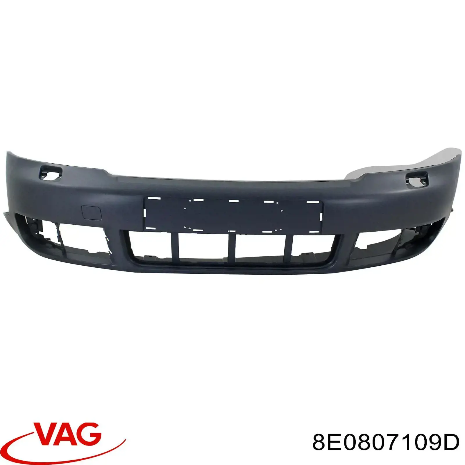 8E0807109D VAG Бампер передний в сборе