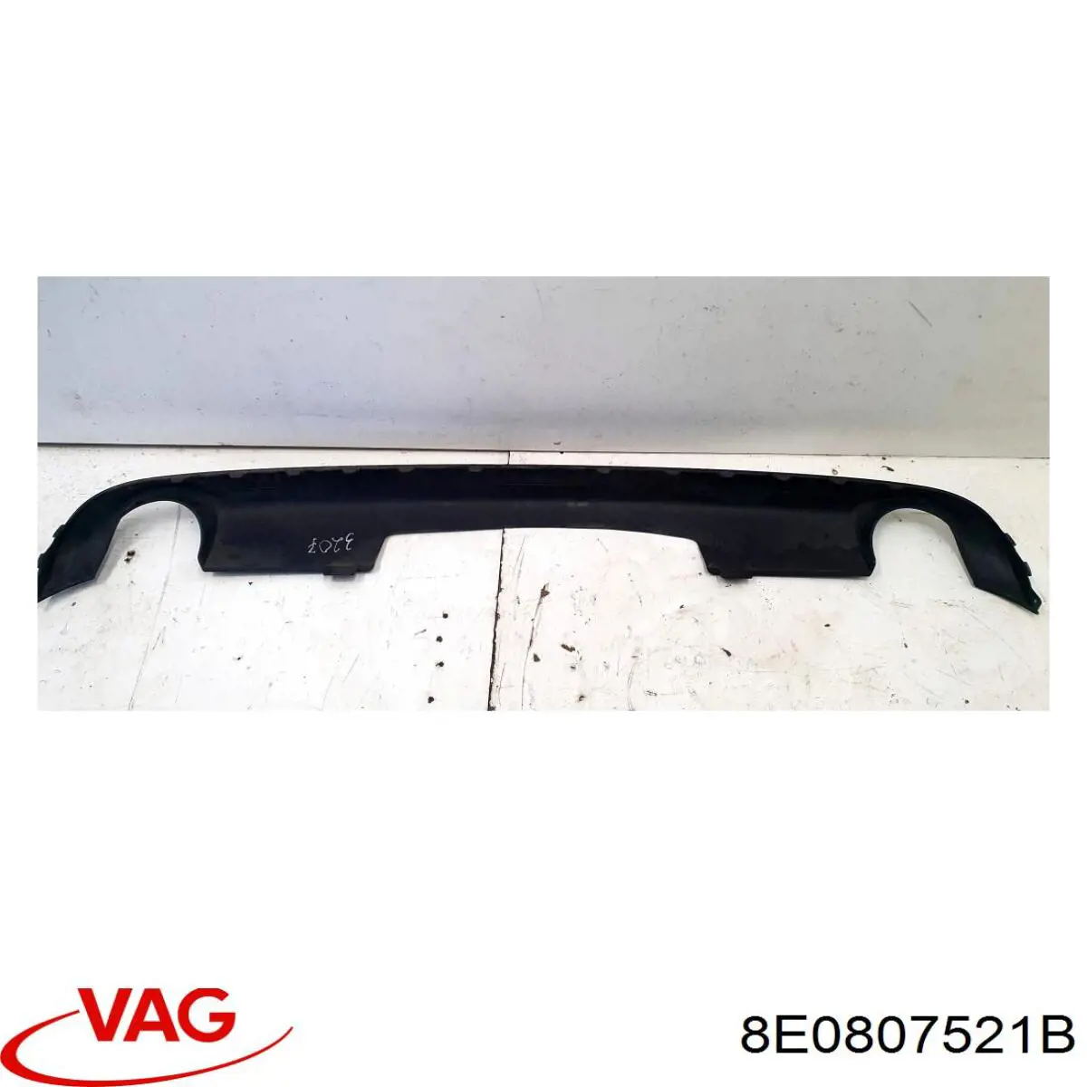 Юбка заднего бампера VAG 8E0807521B цена, от 27.37 USD