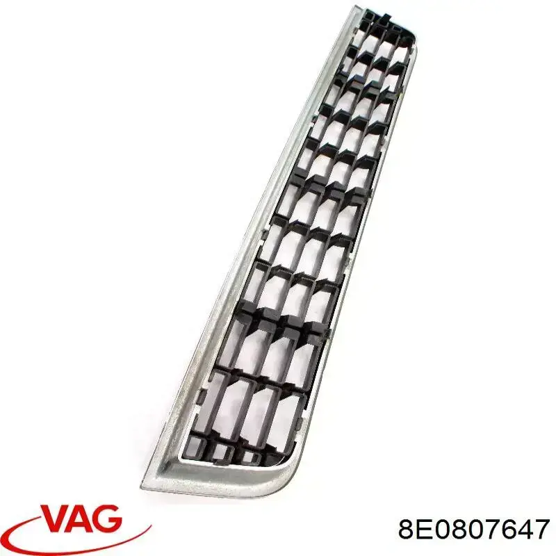 Решетка бампера 8E0807647 VAG