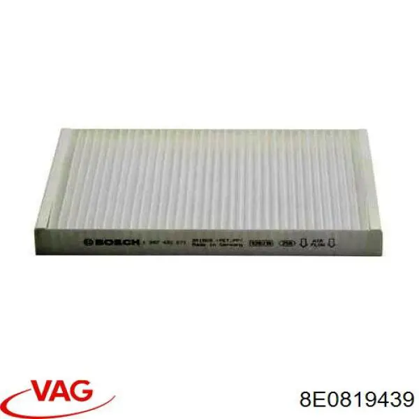 Фильтр воздушный отопителя VAG 8E0819439 цена, от 11.36 USD