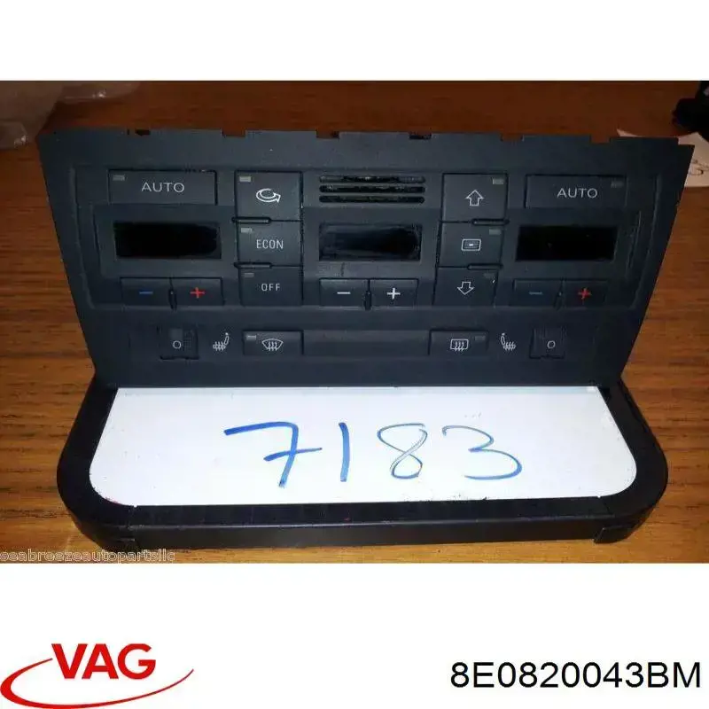 Регулятор вентилятора отопителя VAG 8E0820043BM5PR цена, от 33.86 USD