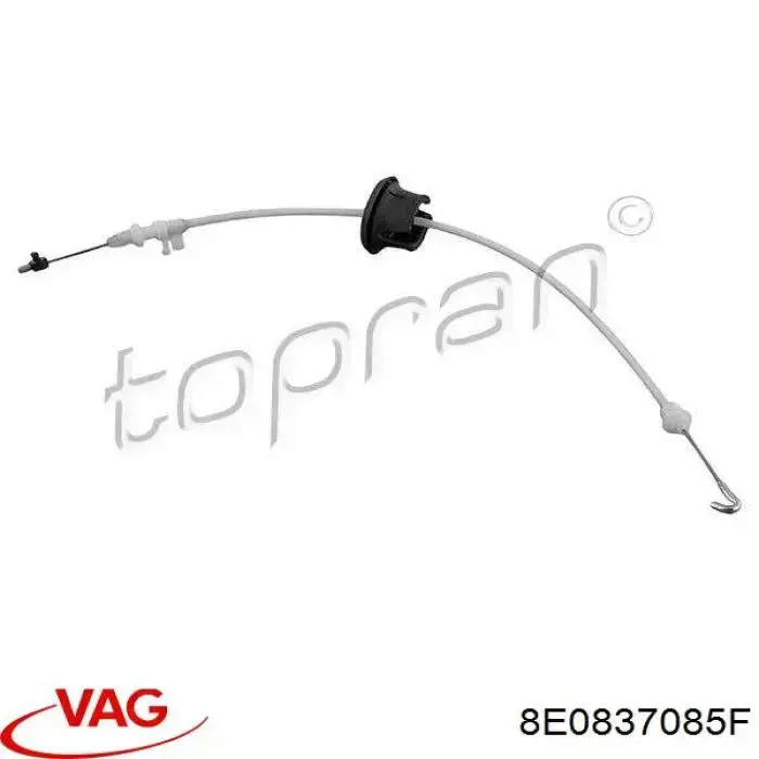 Трос/тяга открывания замка двери передней Hans Pries (Topran) 118407 цена, от 8.17 USD