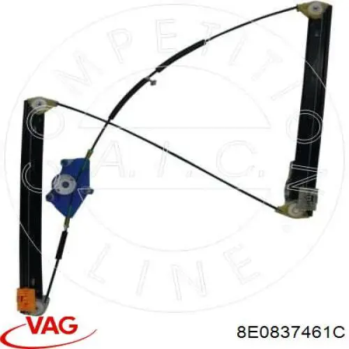 Купить 8E0837461C VAG Подъемник механический ветрового стекла